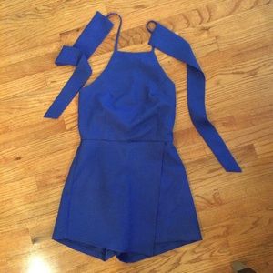 Blue romper